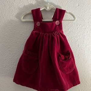 Cotton Caboodle velour dress